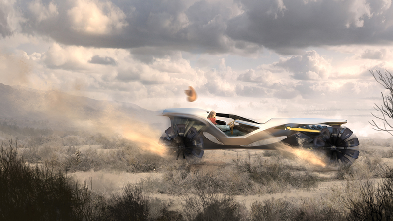 Illustration for article titled The Hollywood Cars of Future Present